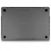 SwitchEasy Nude Case - предпазен поликарбонатов кейс за MacBook Pro 13 M1 (2020), MacBook Pro 13 (2020) (черен-прозрачен) 2