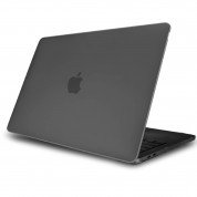 SwitchEasy Nude Case - предпазен поликарбонатов кейс за MacBook Pro 13 M1 (2020), MacBook Pro 13 (2020) (черен-прозрачен)