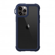 SwitchEasy Explorer Case - удароустойчив хибриден кейс с карабинер за iPhone 12, iPhone 12 Pro (син)  2