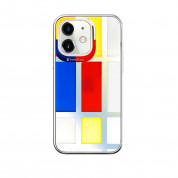 SwitchEasy Artist Case - дизайнерски удароустойчив хибриден кейс за iPhone 12 mini (прозрачен)  1