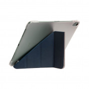 SwitchEasy Origami Case - полиуретанов кейс и поставка за iPad Air 5 (2022), iPad Air 4 (2020) (тъмносин)