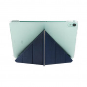 SwitchEasy Origami Case - полиуретанов кейс и поставка за iPad Air 5 (2022), iPad Air 4 (2020) (тъмносин) 1