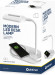 Platinet Desk Lamp Wireless Charger 5W - настолна LED лампа с функция безжично зареждане (бял) 4