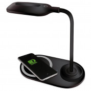 Platinet Desk Lamp Wireless Charger 5W (black) 1