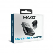 Mako USB-C to USB Cable Adapter - адаптер от USB мъжко към USB-C женско за мобилни устройства с USB-C порт 3