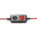 Edifier G4 Over Ear Stereo Gaming Headset - геймърски слушалки с микрофон и управление на звука (червен) 3