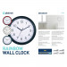 Platinet Wall Clock Rainbow - стенен часовник (бял) 2