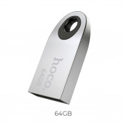 Hoco UD9 64GB Insightful Smart Mini Car Music USB Drive - флаш памет 64GB (сребрист)