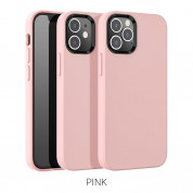Hoco Pure Series Silicone Protective Case for iPhone 12 Pro Max (pink) 2