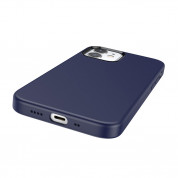 Hoco Pure Series Silicone Protective Case for iPhone 12 mini (blue) 2
