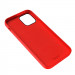 Hoco Pure Series Silicone Protective Case - силиконов (TPU) калъф за iPhone 12 mini (червен)  2