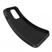 Hoco Pure Series Silicone Protective Case - силиконов (TPU) калъф за iPhone 12 mini (черен)  1