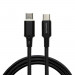 4smarts Magnetic USB-C to USB-C Cable GRAVITYCord Ultimate - USB-C кабел с магнитен накрайник за устройства с USB-C (180см) (черен) 3