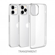 Hoco Light Series TPU Protective Case - силиконов (TPU) калъф за iPhone 12, iPhone 12 Pro (прозрачен) 