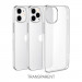 Hoco Light Series TPU Protective Case - силиконов (TPU) калъф за iPhone 12, iPhone 12 Pro (прозрачен)  1