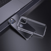 Hoco Light Series TPU Protective Case - силиконов (TPU) калъф за iPhone 12, iPhone 12 Pro (прозрачен)  3