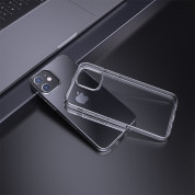Hoco Light Series TPU Protective Case - силиконов (TPU) калъф за iPhone 12 mini (прозрачен)  2