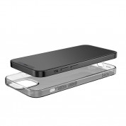 Hoco Light Series TPU Protective Case - силиконов (TPU) калъф за iPhone 12 mini (черен)  1
