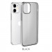 Hoco Light Series TPU Protective Case - силиконов (TPU) калъф за iPhone 12 mini (черен)  1