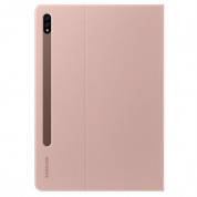 Samsung Book Cover EF-BT870PAEGEU - оригинален хибриден калъф и поставка за Samsung Galaxy Tab S7 (2020) (розов) 1