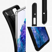 Spigen Rugged Armor Case - удароустойчив силиконов (TPU) калъф за Samsung Galaxy S20 FE (черен) 8