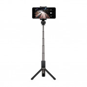 Huawei AF15 Pro Selfie CF15R Stick + Tripod Telescopic Stand Bluetooth - разтегаем безжичен селфи стик и трипод за мобилни телефони (черен) 1