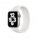 Sdesign Silicone SoloLoop Band - силиконова каишка за Apple Watch 38мм, 40мм (бял) 2