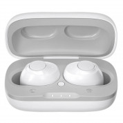 WK Design TWS Blutooth 5.0 True Wireless Earbuds with Wireless Charging Case white (TWS-V21 white)