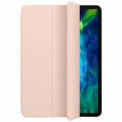 Apple Smart Folio - оригинален калъф за iPad Pro 12.9 (2020), iPad Pro 12.9 (2018) (светлорозов)  1