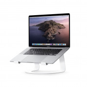 TwelveSouth Curve SE - ергономична алуминиева поставка за MacBook и преносими компютри (бял) 3