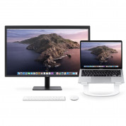 TwelveSouth Curve SE - ергономична алуминиева поставка за MacBook и преносими компютри (бял) 5