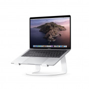 TwelveSouth Curve SE - ергономична алуминиева поставка за MacBook и преносими компютри (бял) 2