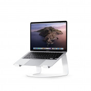 TwelveSouth Curve SE - ергономична алуминиева поставка за MacBook и преносими компютри (бял) 1