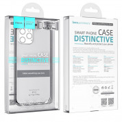 Hoco Thin Series PP Protective Case - тънък полипропиленов кейс (0.40 mm) за iPhone 12, iPhone 12 Pro (прозрачен) 3