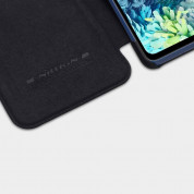 Nillkin Qin Book Case - кожен калъф, тип портфейл за Samsung Galaxy S20 FE (2020) (черен) 3