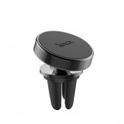 Hoco CA47 Metal Magnetic Air Vent Car Holder - магнитна поставка за радиатора на кола за смартфони (черен) 