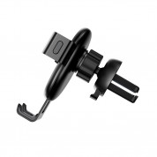 Hoco CA56 Metal Armour Air Outlet Gravity Car Holder (black) 2