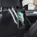 Hoco CA62 Aluminum Rear Pillow In-Car Holder - поставка за смартфон или таблет за седалката на автомобил (черен) 7