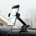 Hoco S12 Wireless Charging Car Holder - поставка за кола с безжично зареждане за Qi съвместими смартфони (черен-сребрист) 8