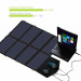 Сгъваем соларен панел 40W зареждащ директно вашето устройство от слънцето - Allpowers Solar Charger 40W (черен) 3
