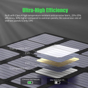 Сгъваем соларен панел 40W зареждащ директно вашето устройство от слънцето - Allpowers Solar Charger 40W (черен) 4