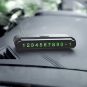 Hoco CPH19 One-Click Hidden Signage - визитка за телефонен номер при временно паркиране на автомобил (черен) 2