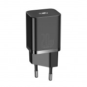 Baseus Super Si USB-C PD Wall Charger 20W (CCSUP-C01) (black)