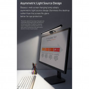 Baseus i-wok USB Asymmetric Light Source Screen Hanging Light (Youth) (DGIWK-B02) - LED лампа за монитор (бял) 6