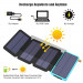 Сгъваем соларен панел с вградена батерия - Allpowers Solar Charger 7.5W + 20000mAh PowerBank (черен-син) 3