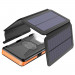 Сгъваем соларен панел с вградена батерия - Allpowers Solar Charger 6W + 25000mAh PowerBank (черен-оранжев) 1