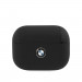 BMW Signature Leather Case - кожен кейс (естествена кожа) за Apple Airpods Pro (черен) 1
