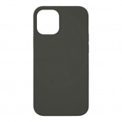 Tactical Velvet Smoothie Cover - силиконов калъф за iPhone 12 mini (тъмносив)