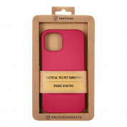 Tactical Velvet Smoothie Cover - силиконов калъф за iPhone 12, iPhone 12 Pro (розов) 3