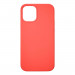 Tactical Velvet Smoothie Cover - силиконов калъф за iPhone 12, iPhone 12 Pro (светлочервен) 1
